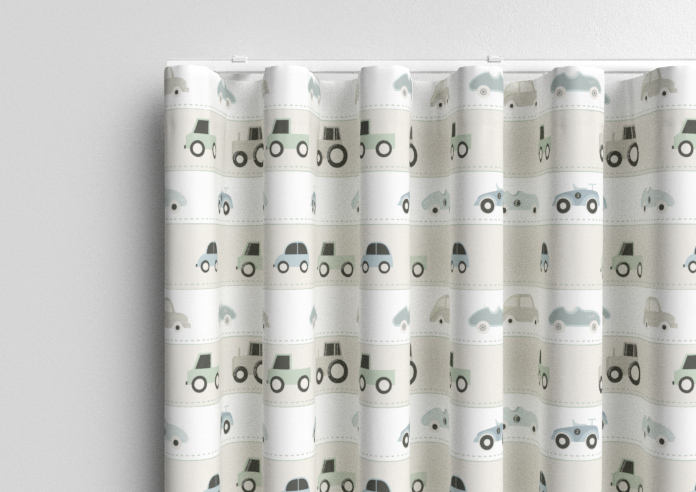 Brum Brum, Stone - Made to Measure Curtains - Image 13